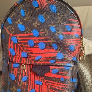 AUTHENTIC LOUIS VUITTON PALM SPRINGS JUNGLE DOT BACKPACK BAG GUC